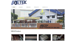 Desktop Screenshot of metek-mkm.com